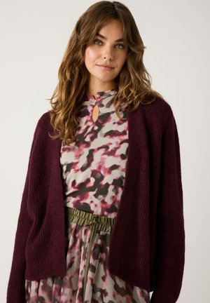 Strickjacke - ruby orchid