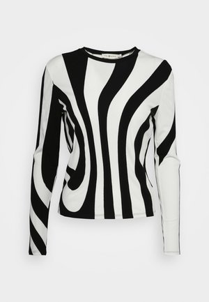 LONG SLEEVE SLICK - Maglietta a manica lunga - black