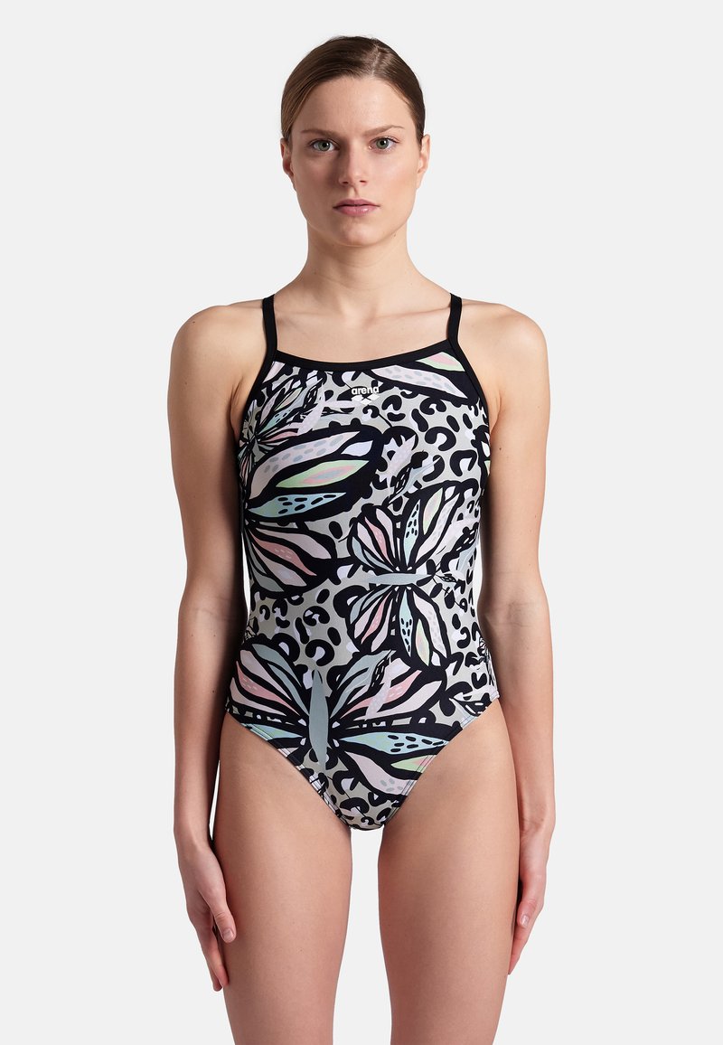 Arena BUTTERFLIES - Maillot de bain - black black multi