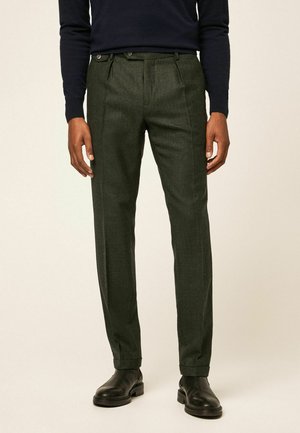 HOUNDSTOOTH - Chinos - green