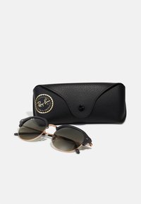 Ray-Ban UNISEX - Ochelari de soare - dark gray on rose gold-coloured