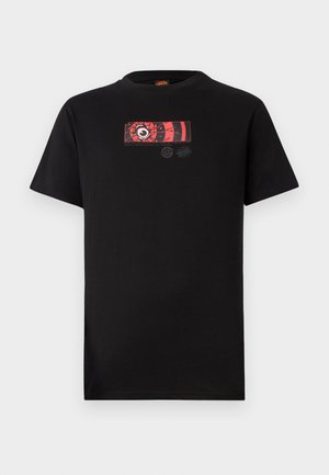 ROSKOPP DISSECT STRIP UNISEX - Print T-shirt - black