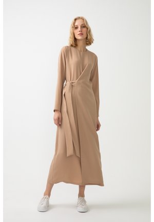 ENVELOPE CREPE - Dnevna haljina - beige