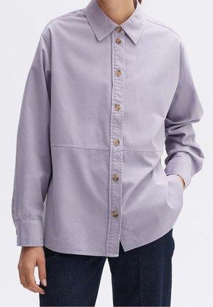 Button-down blouse - lilac