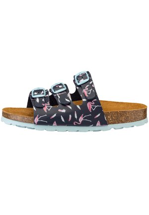 LICO FLAMINCO - Pantolette flach - marine pink