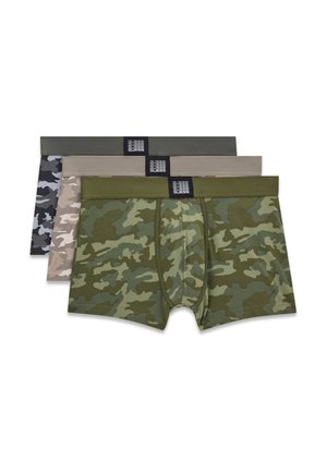 Guess TRUNK-UNTERWÄSCHE 3ER-PACK - Kurze Boxershorts - camouflage