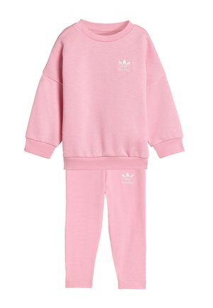 OVERSIZED CREW SET - Felpa - light pink