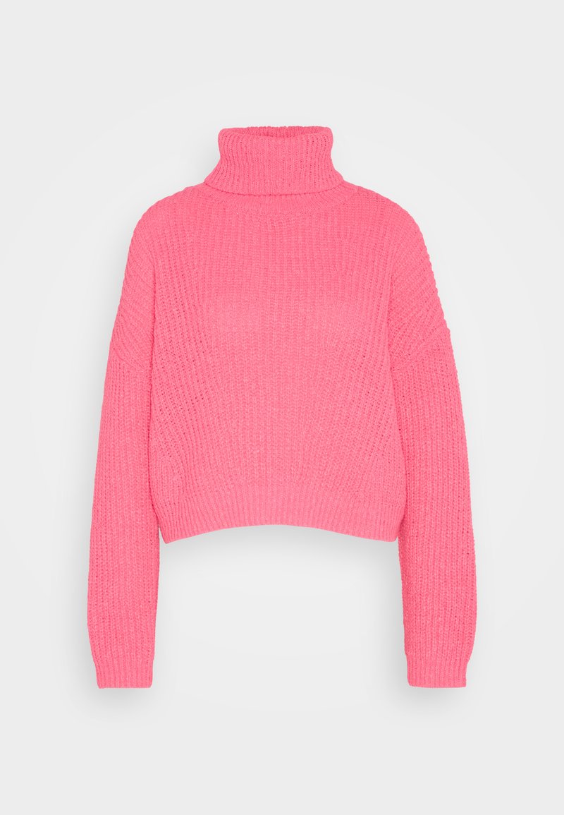 Pieces Trui donkerroze