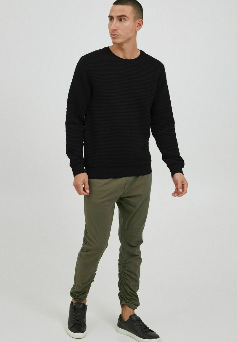 Herren Strickjacken | INDICODE JEANS IDANTHONY Strickpullover black/schwarz - CT68961 Herren Strickjacken | INDICODE JEANS IDANTHONY Strickpullover black/schwarz - CT68961