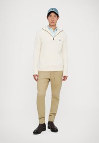 Polo Ralph Lauren LONG SLEEVE  - Pulóver - andover cream