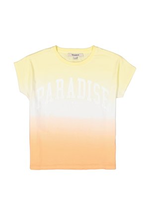 T-shirt imprimé - soft lemon