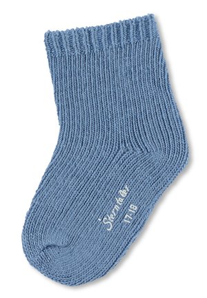 Sterntaler BABY-S�CKCHEN WOLLE UNI - Socken - mittelblau