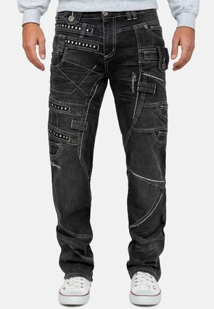Straight leg jeans - grau