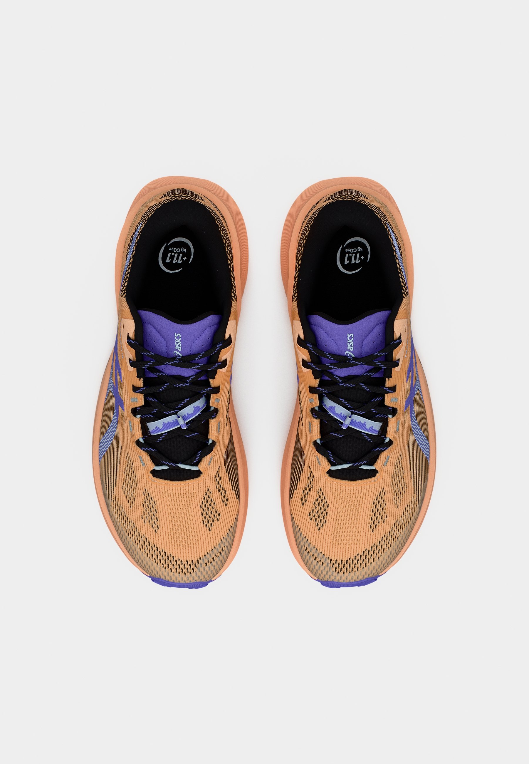 ASICS TRABUCO 14 - Pantofi alergare trail - apricot crush/amethyst