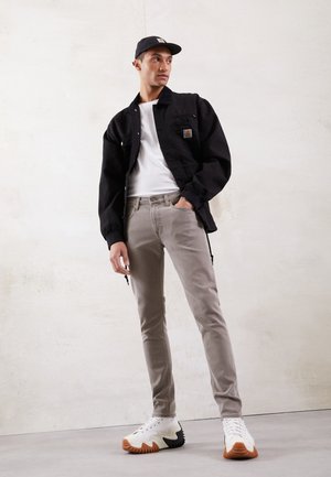 LUKE - Slim fit jeans - mid stone