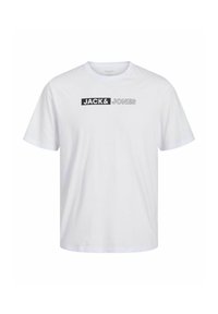 JJECORP LOGO TEE PLAY O NECK - Majica kratkih rukava s printom - white