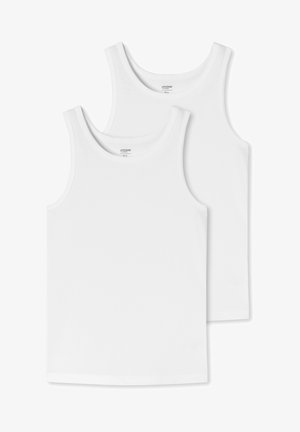 UNDEREA Set van 3 onderhemden voor jongens, tanktops – klassiek fijne rib van 100% gekamd katoen voor school, sport, dagelijks gebruik, wit, 7-8 Jaar UNDEREA Set van 3 onderhemden voor jongens, tanktops – klassiek fijne rib van 100% gekamd katoen voor school, sport, dagelijks gebruik, wit, 7-8 Jaar