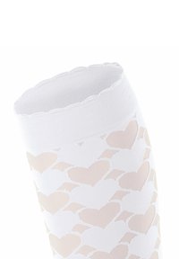 FALKE SWEET THING - Kniestrümpfe - white
