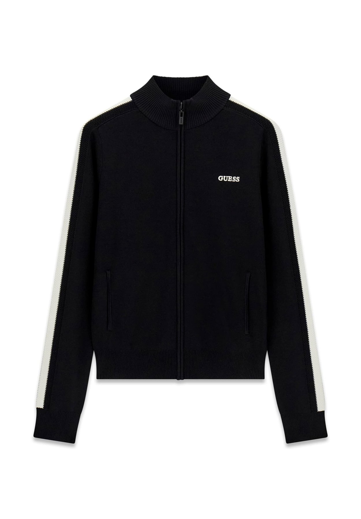 Guess Sudadera con Cremallera - Negro (Modelo B)