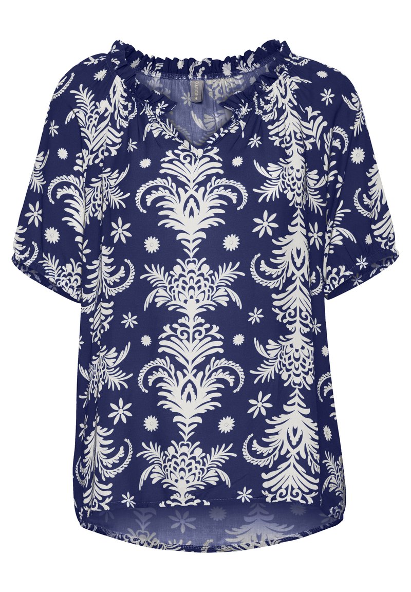 culture Blouse blauw