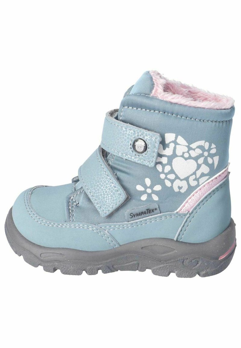 Bottes De Neige Fille Beck Butterfly - Semelle Clignotante - Imperméable -30°C - Motif Papillon