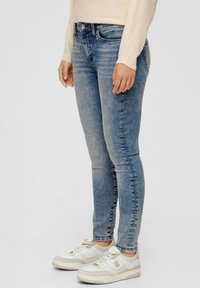 s.Oliver MID RISE - Jeans Skinny - blau
