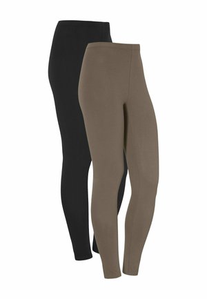 FIA BASIC 2 PACK - Leggingsit - nougat black