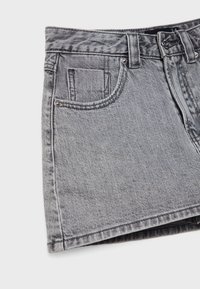 Stradivarius A-Linien-Rock - grey denim
