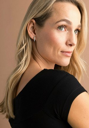 Earrings - wei�gold