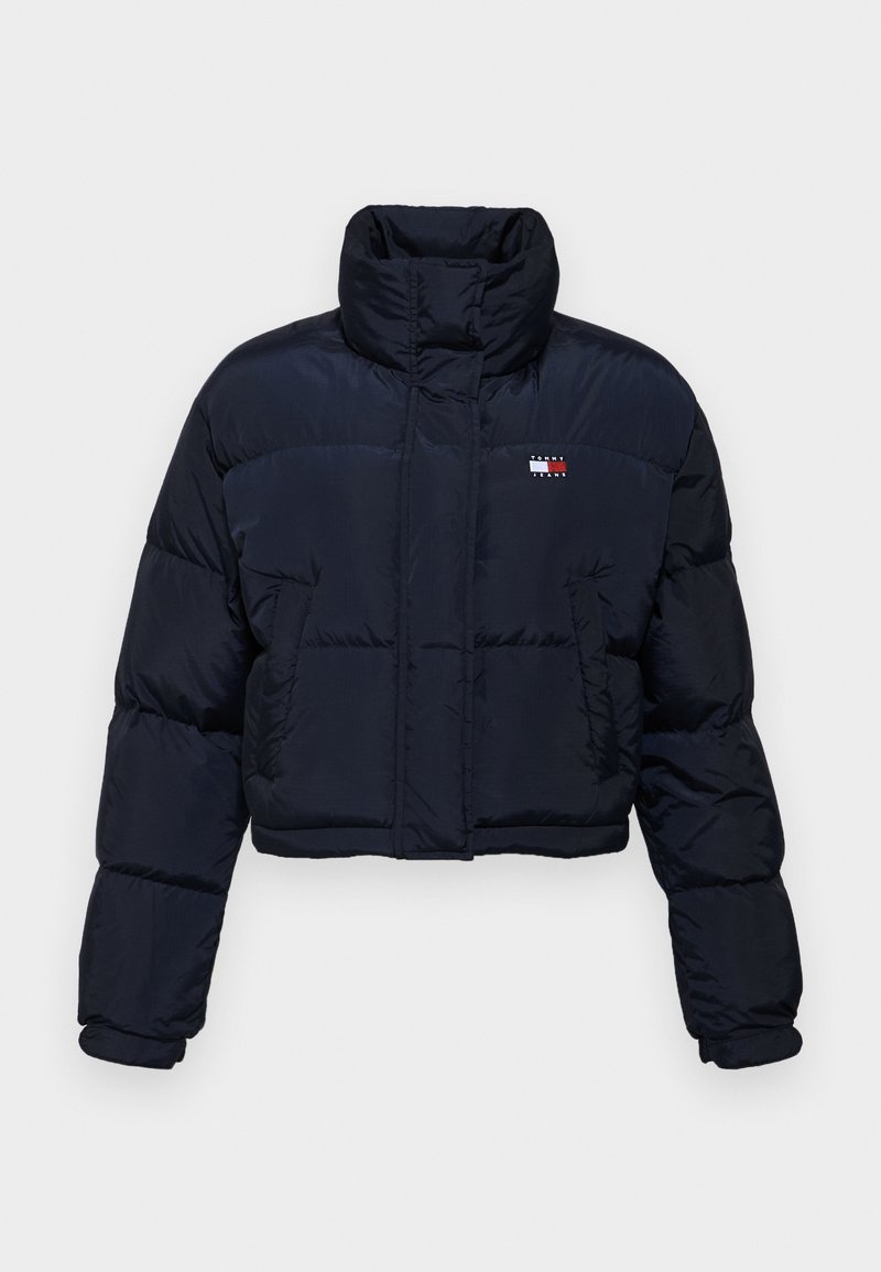 Tommy Jeans Gewatteerde jas donkerblauw Tommy Jeans Gewatteerde jas donkerblauw