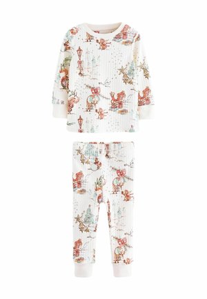 CHRISTMAS - REGULAR FIT SET - Pidžaamakomplekt - cream scene