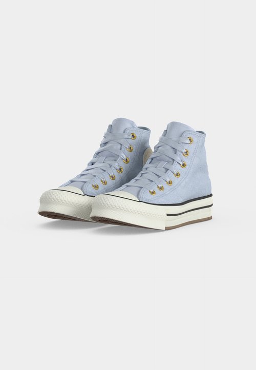 Converse CHUCK TAYLOR ALL STAR LIFT PLATFORM LACE UNISEX - High-top trainers - almost lavender/gold-coloured — foto 3