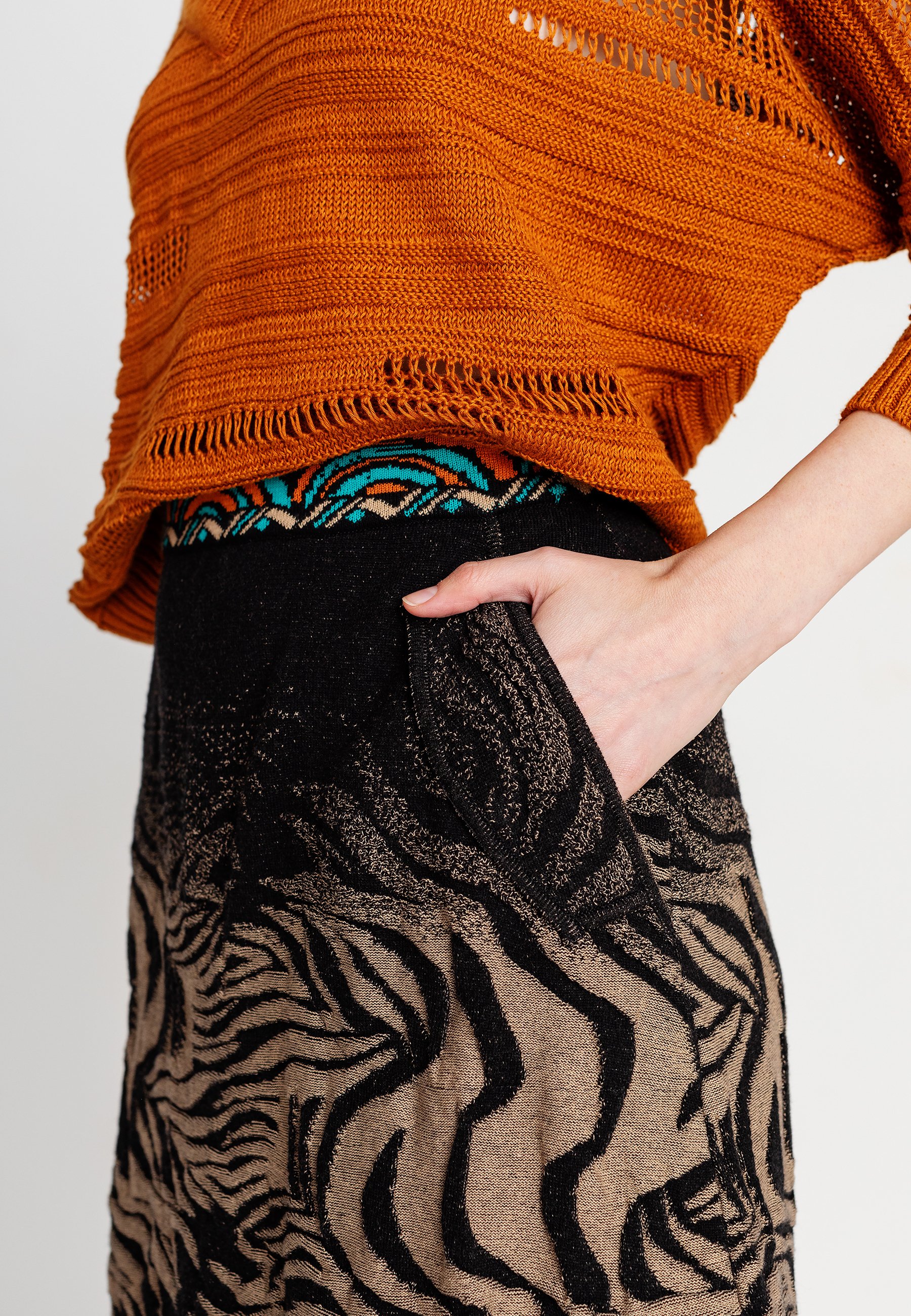 Femme ANIMAL PATTERN - Jupe trapèze Femme ANIMAL PATTERN - Jupe trapèze