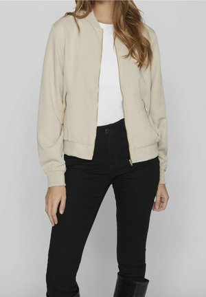 Bomberjakke - beige