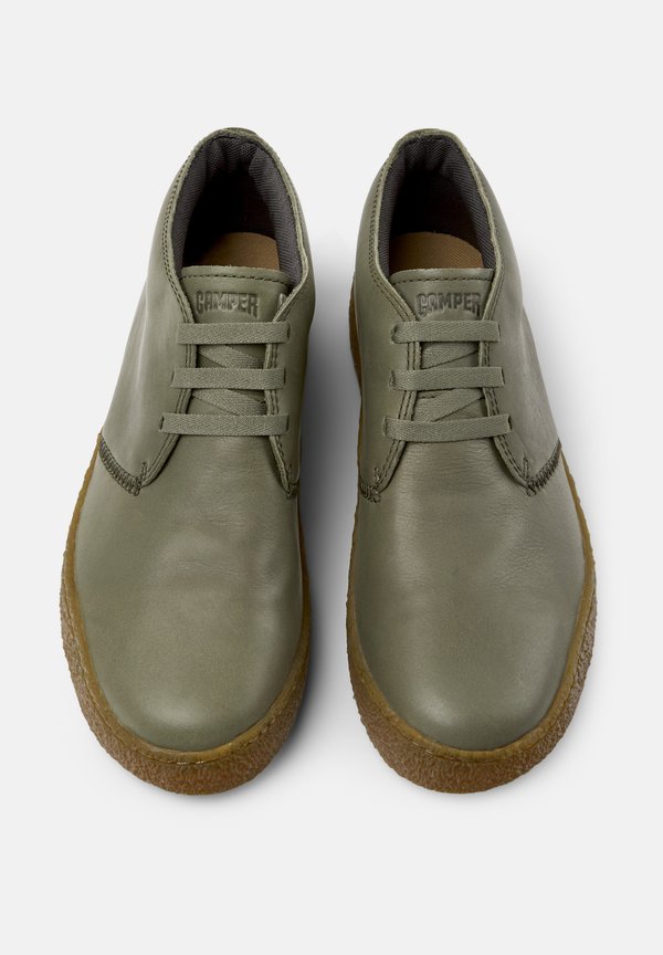 TERRENO - Casual lace-ups - mittelgrün4