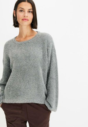 MIT GLITZEREFFEKT - Pullover - grey