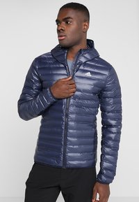 adidas Performance VARILITE HOODED DOWN - Veste d'hiver - legend ink