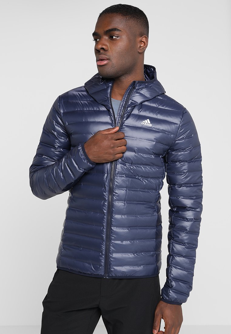 adidas Performance VARILITE HOODED DOWN - Veste d'hiver - legend ink