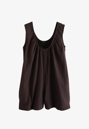 Next, Overal - chocolate brown