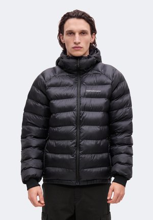 Peak Performance, TOMIC INSULATED HOOD JACKET MEN - Veste d'hiver - offblack