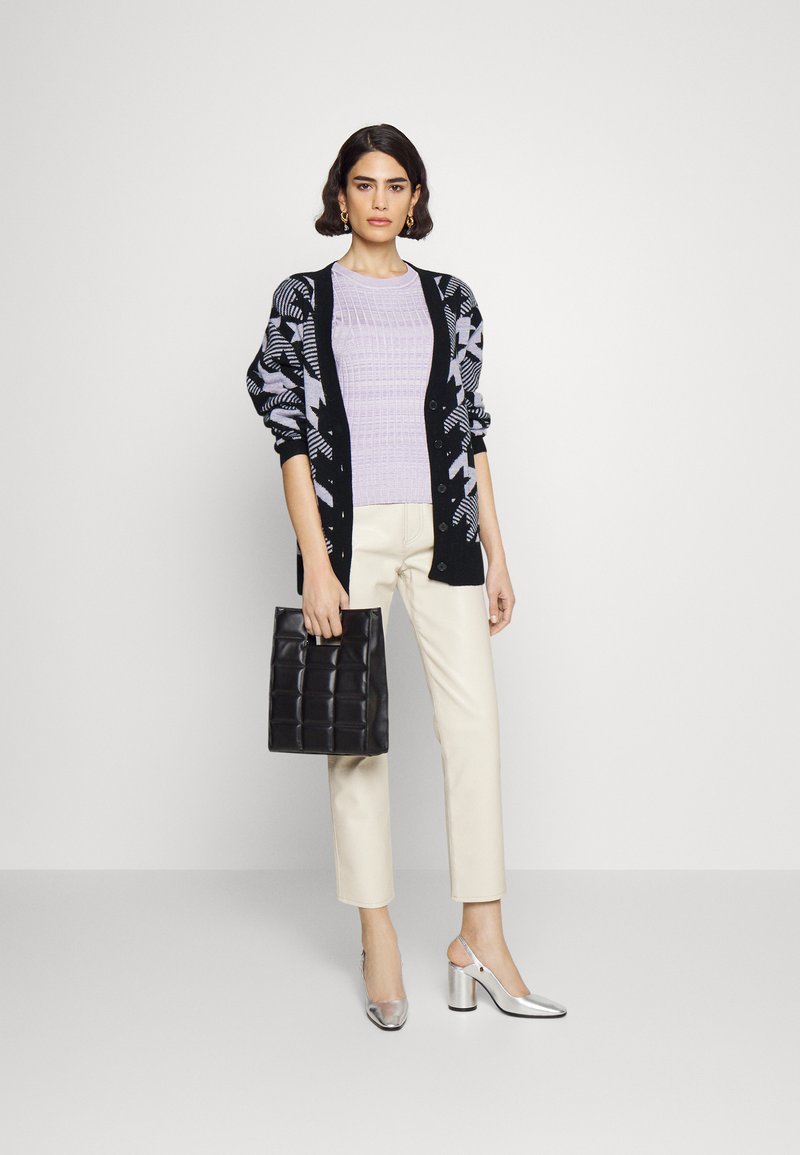 Damen Strickjacken | SUMMERY Copenhagen DORA CARDIGAN Strickjacke black/schwarz - EX50644 Damen Strickjacken | SUMMERY Copenhagen DORA CARDIGAN Strickjacke black/schwarz - EX50644