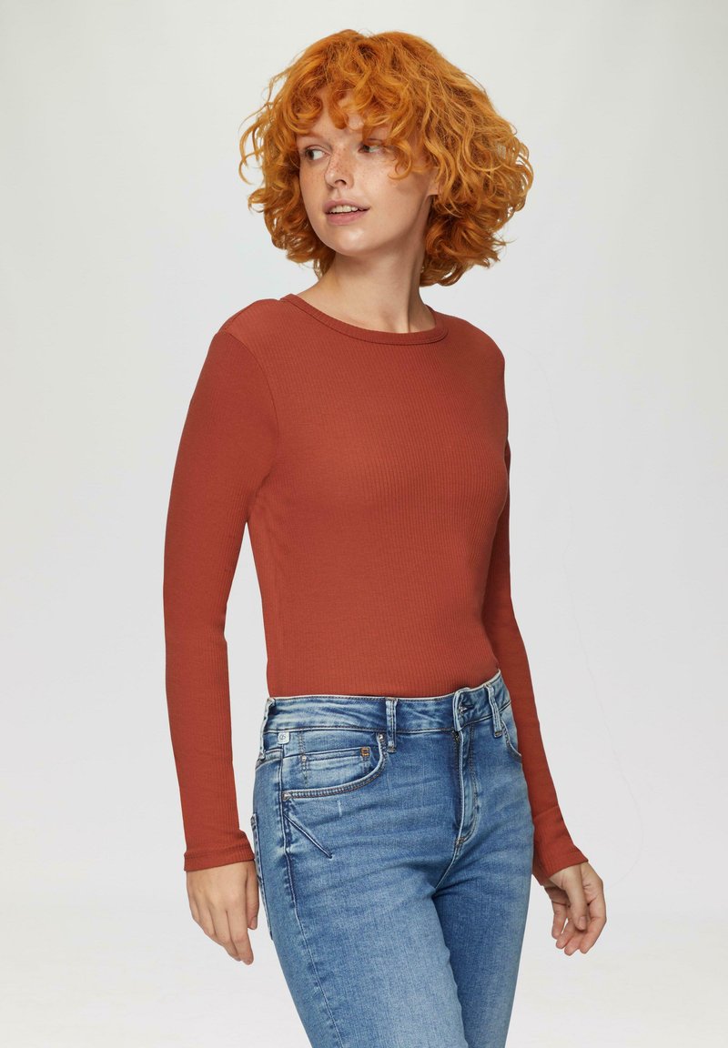 QS IM SLIM FIT - Langarmshirt - rot