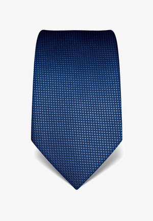 KARIERT - Tie - blau