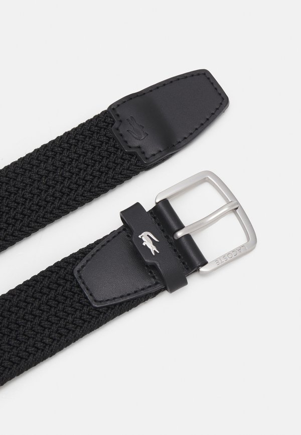 CASUAL - Braided belt - noir2