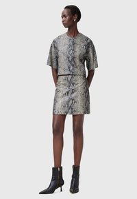 AllSaints RENAI  - Jupe en cuir - white