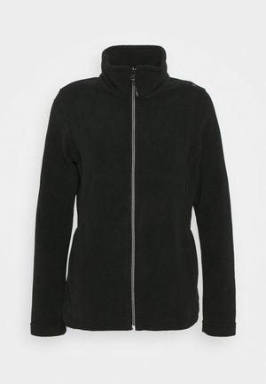 WOMAN JACKET - Fleecová bunda - nero ice