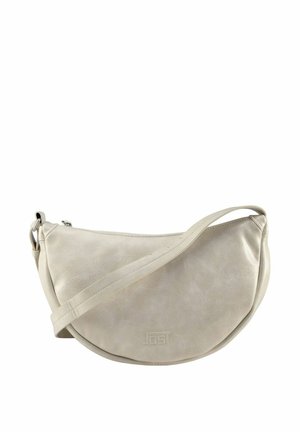 BORGHOLM SHOULDER - Borsa a tracolla - cream/white