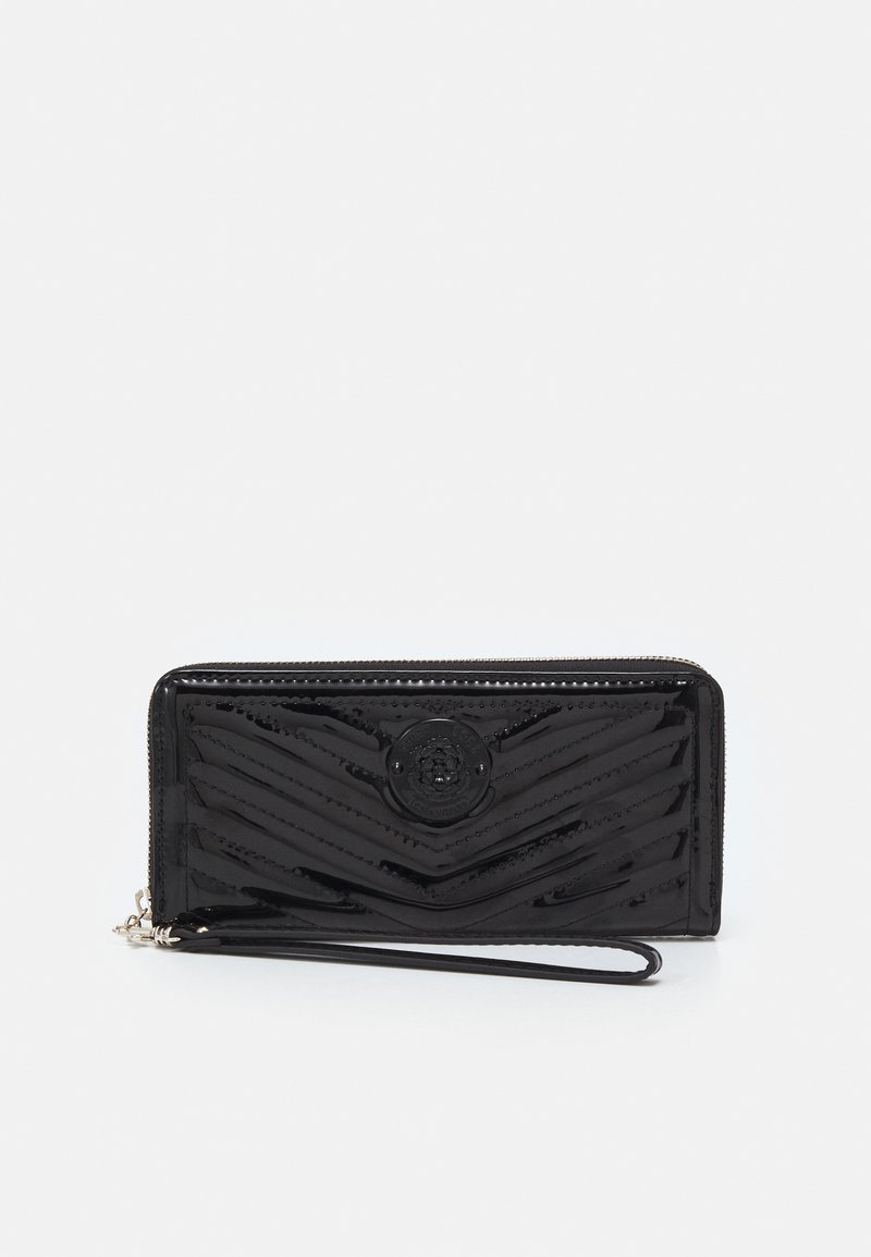 Guess LIDA LARGE ZIP AROUND Wallet black patent/black Zalando.de
