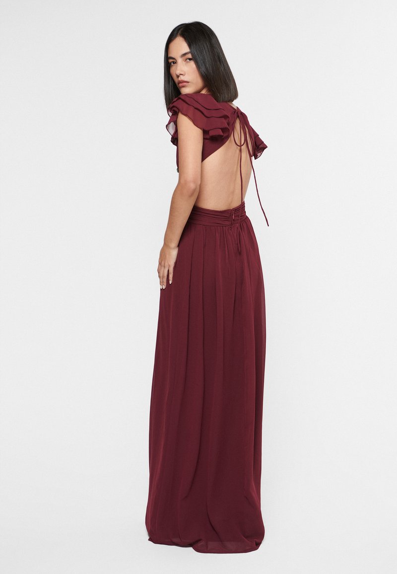 BEAUUT Maxi dress - wine/dark red - Zalando
