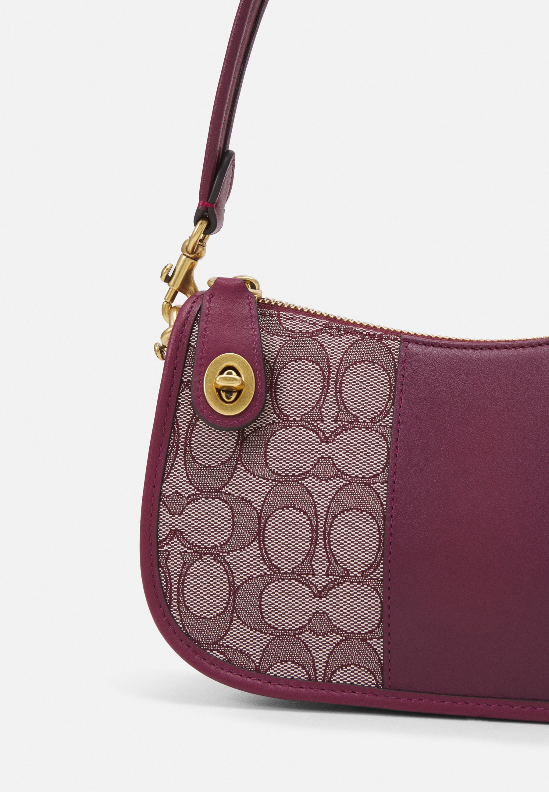 coach purse with cherries